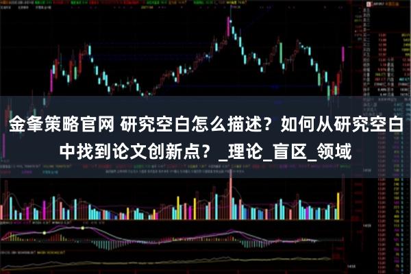 金夆策略官网 研究空白怎么描述？如何从研究空白中找到论文创新点？_理论_盲区_领域